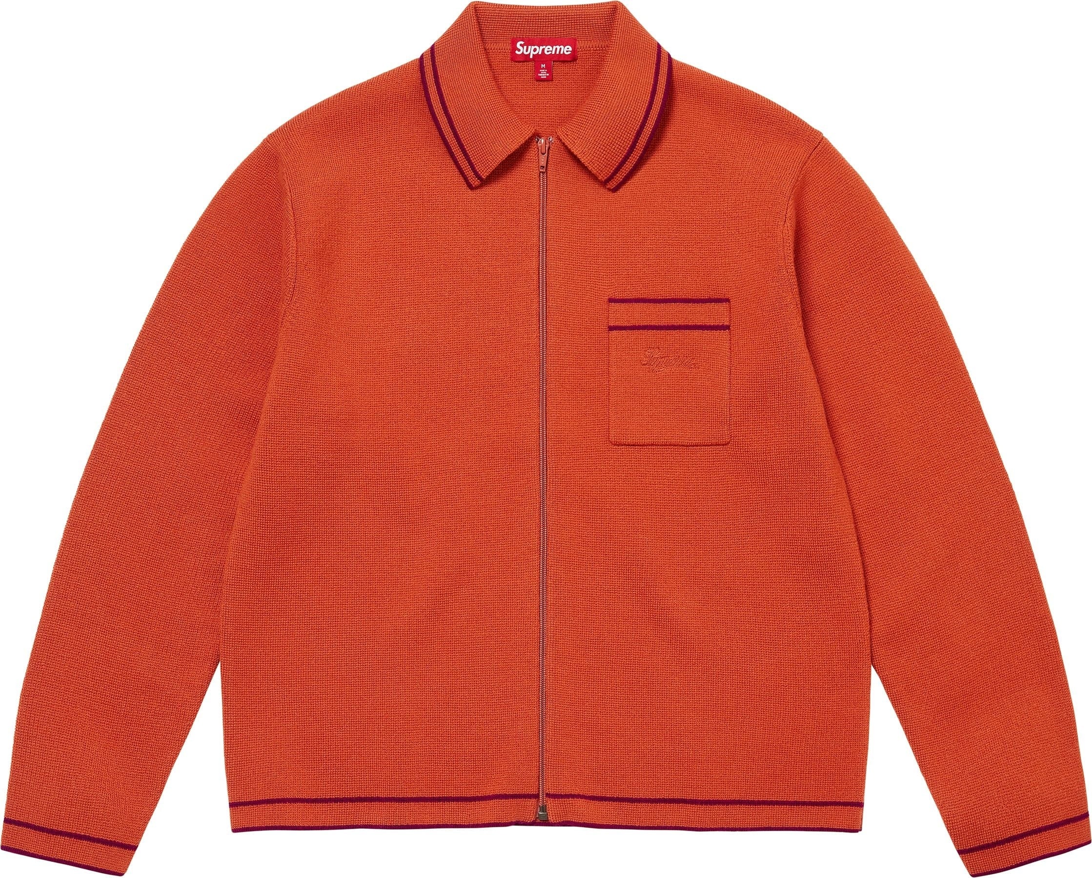 Zip Up Polo Sweater view 6